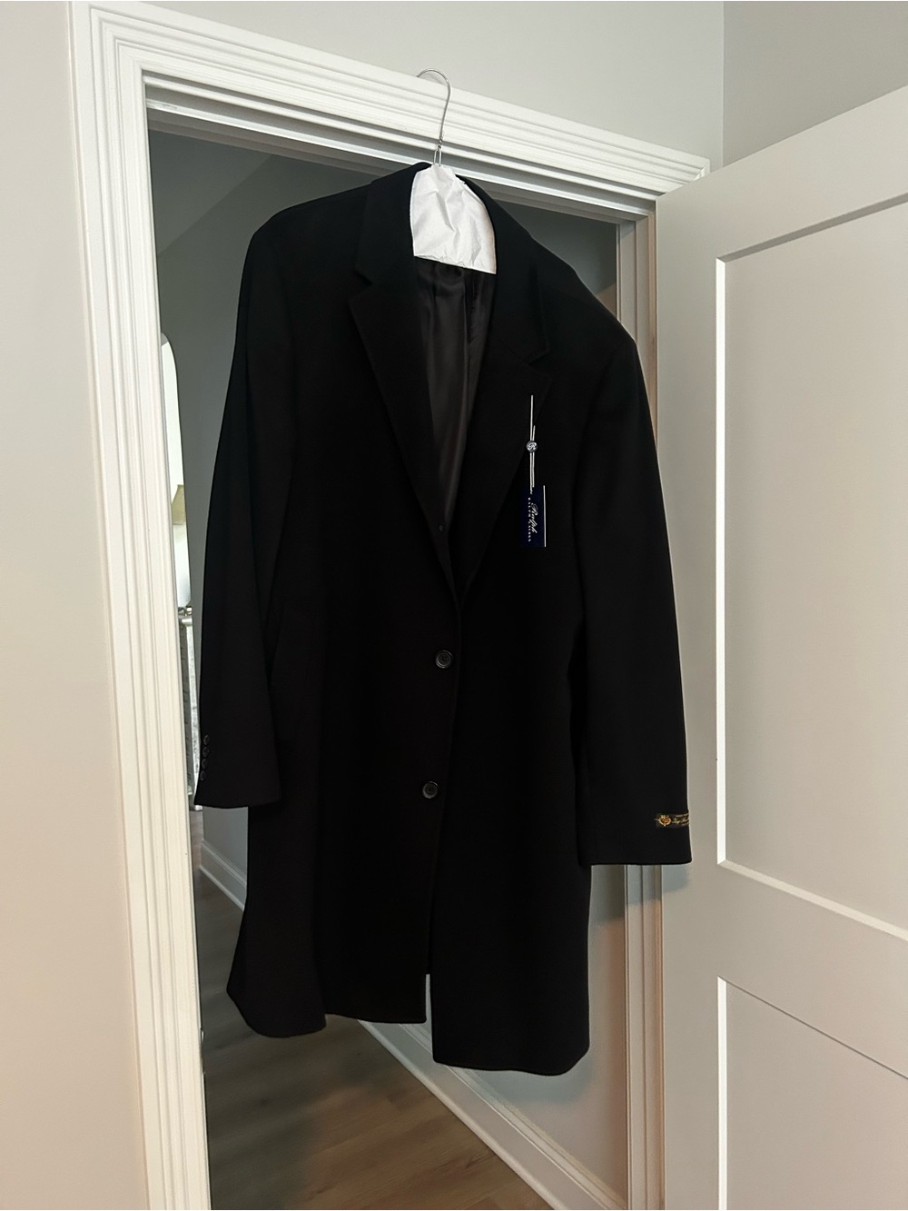 Men’s Ralph Lauren Black Trench Coat